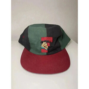 Fred Flintstone FLINTSONES 1994 HANNA BARBARRA BEDROCK U Bowling Hat Vintage